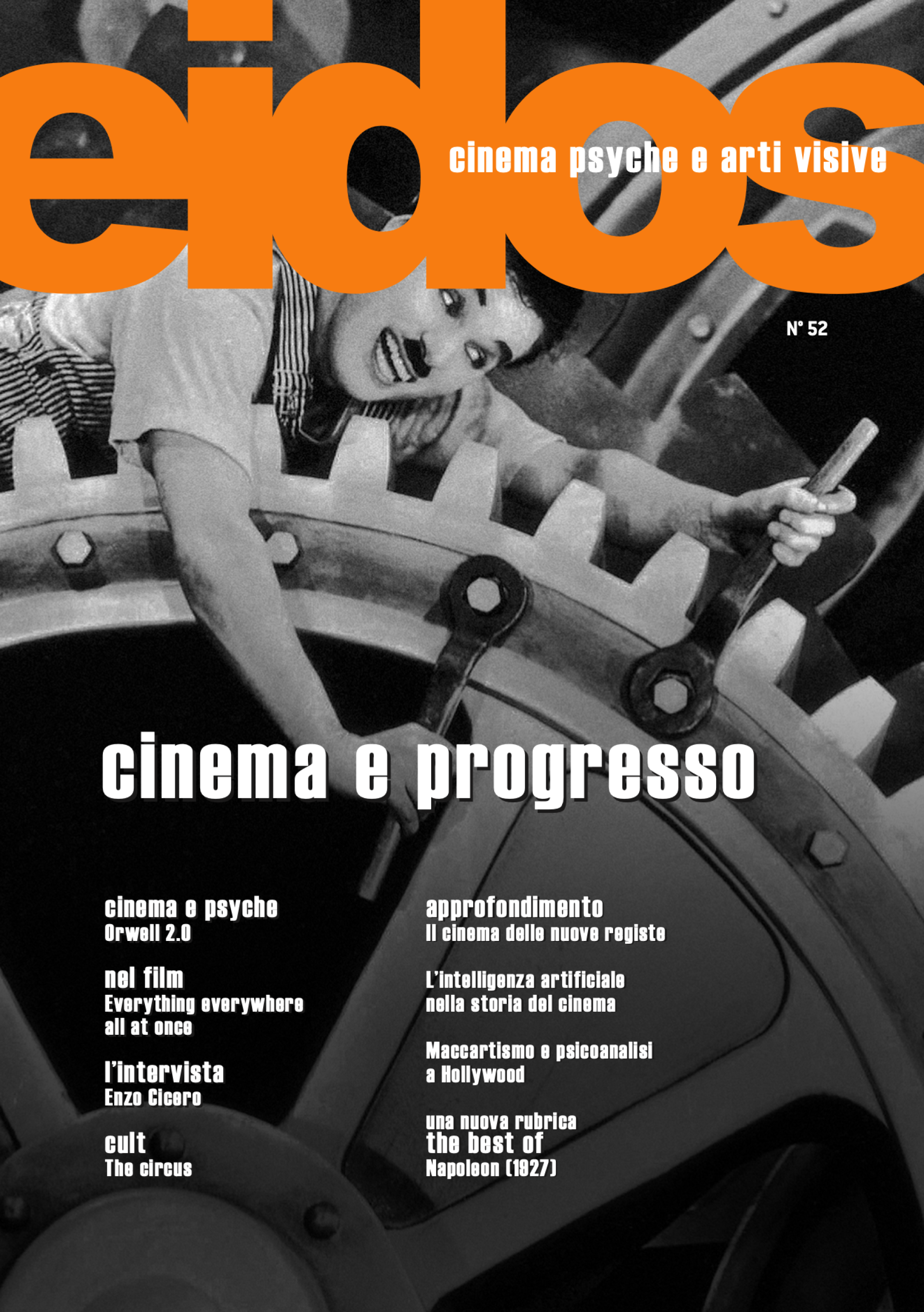 Eidos N 52 / Cinema e Progresso. Online il nuovo numero.
